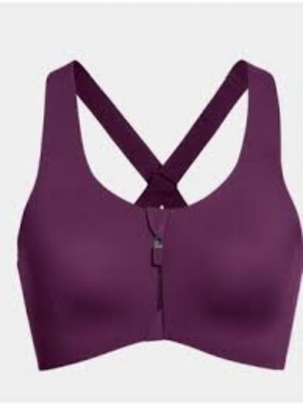 New with Tags Knix Catalyst Front Zip Sports Bra Berry Knix 7++ Max Support